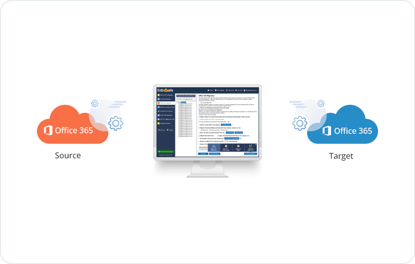 Easy Configuration Of Office 365 Source and Target Servers