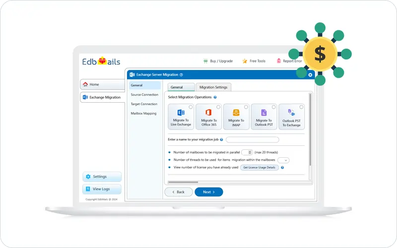 Cost-effective Exchange migration