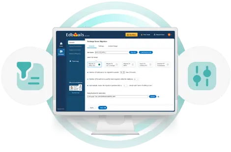 Exchange Migration Filter Settings