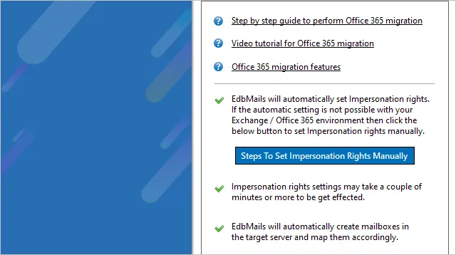 Office 365 - Impersonation Rights