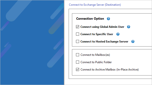 Office 365 Archive Mailbox to Exchange Migration