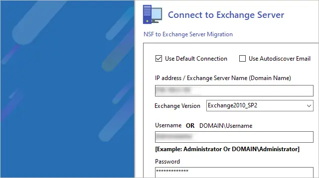 Exchange Login