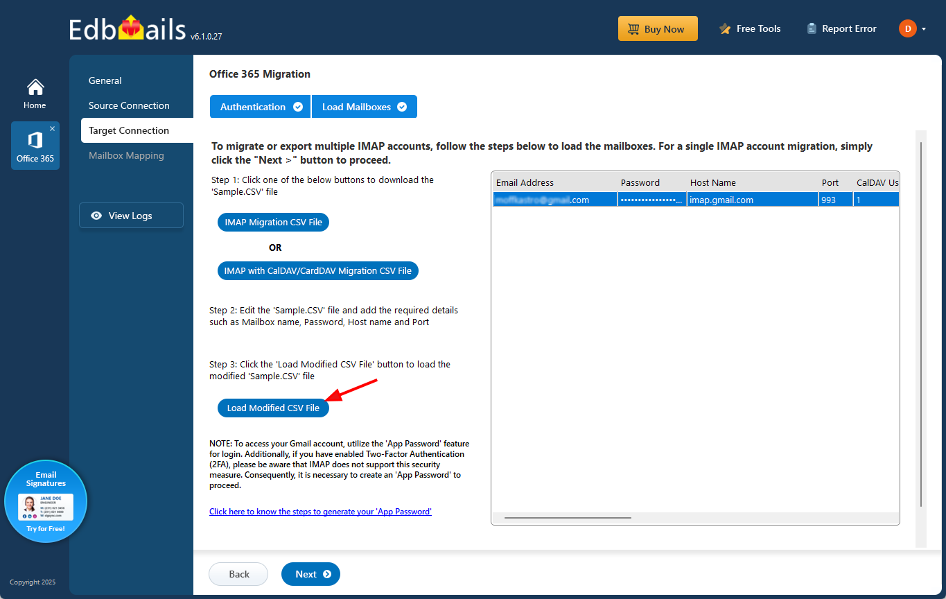 Load CSV file Load CSV file