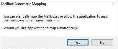 Automatically map mailboxes